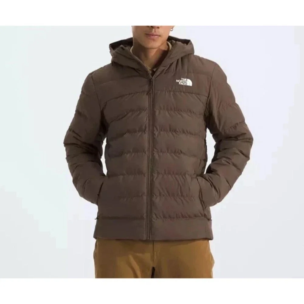The North Face Aconcagua Men Puffer 600 Fill Down Jacket NWT Smokey Brown SZ M